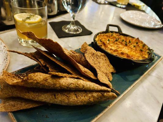 Lobster & artichoke dip