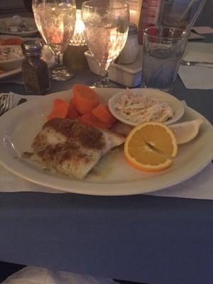 Baked scrod