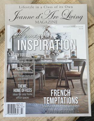 Home Magazine Spring 2021 Jeanne d'Arc Living from Denmark Available in store now!