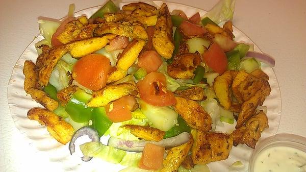 Grilled chicken salad