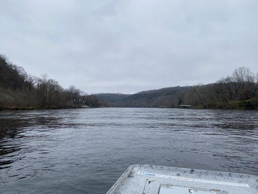 White river/mountains