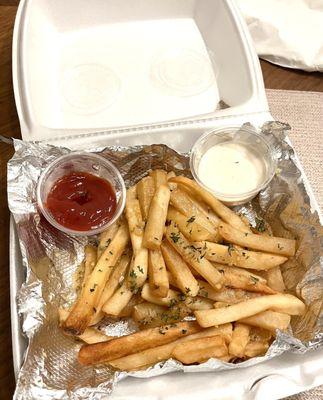 Butter garlic fries. Guilty pleasure.