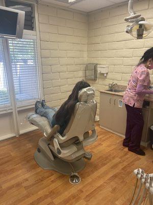 Dentist office at Remington Park Dental, Sunnyvale California