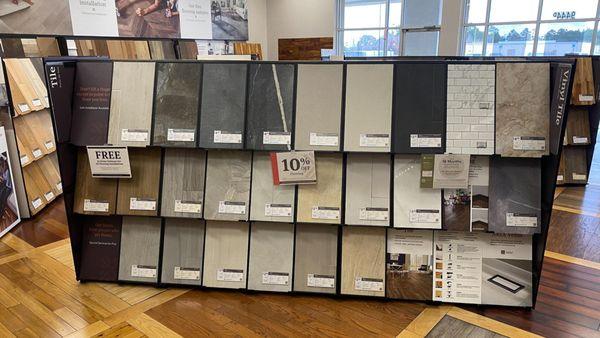 Interior of LL Flooring #1378 - Gulfport | Aisle View