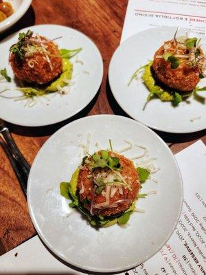 chicken arancini