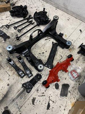 We also offer complete undercarriage tear down + bushing upgrade for your performance vehicle!