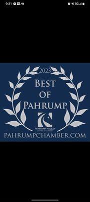 It's time to vote for all the best Pahrump has to offer and AA'S SALON 775 764 1898 is it.