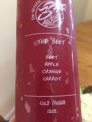 the beet juice