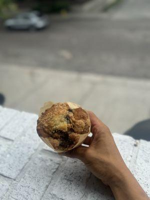 Brown butter Blueberry muffin