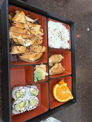 Linch bento box Chicken Box Lunch.