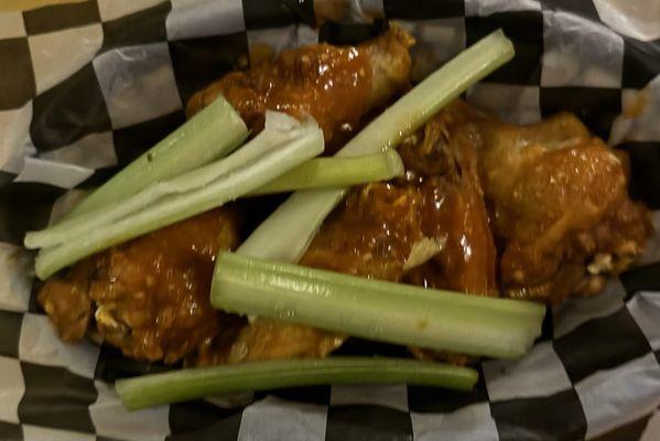 Garlic chicken wings