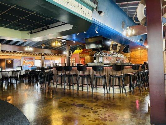 Bar and indoor dining