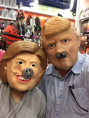 Election 2016 masks