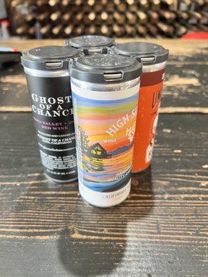 Wine in a can, mix and match