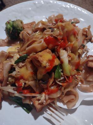 Drunken Noodles Tofu