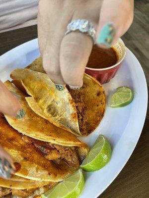 Birria Queso Taco