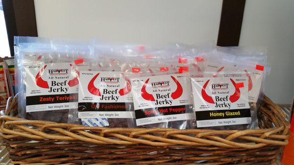 Large variety of beef Jerky!