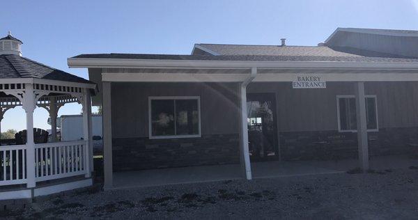 Bakery entrance