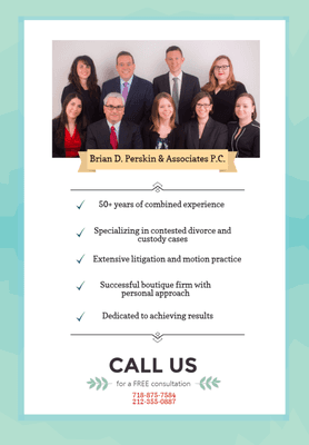 Why choose us? Come in for a free consultation and find out! 718-875-7584.