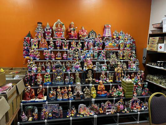 Navaratri Bommalu, Dolls, Golu Steps