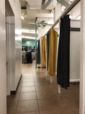 Dressing room area