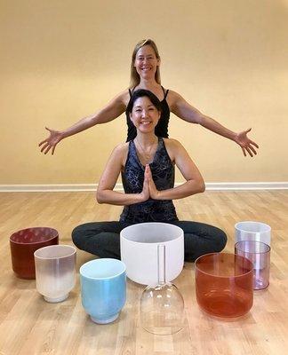 Join Miyu and Tracy for a singing bowls restorative exerience!