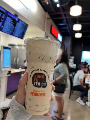 Kung Fu Milk Tea - $5.65 (as of 10/15/2022)