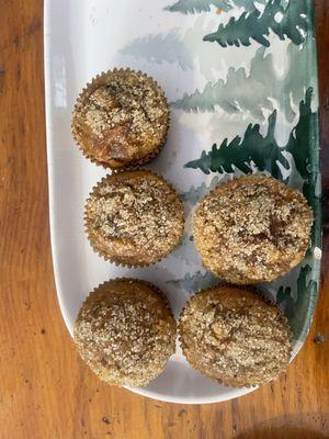 Chocolate chip pumpkin muffins