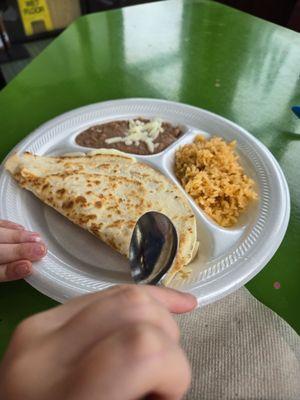 Kids quesadilla