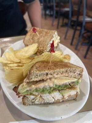 Santa Fe chicken sandwich