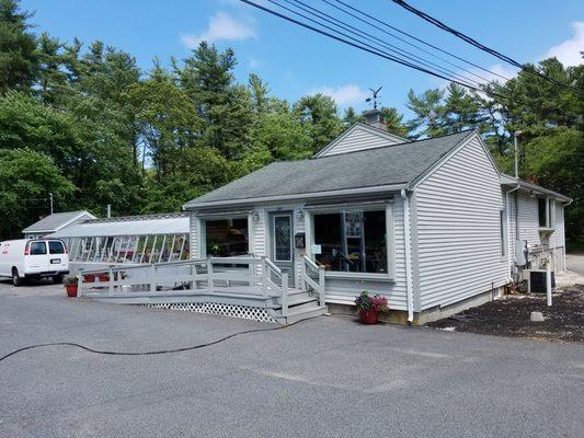 KKeegan Realty office located at 290 Center Street in Pembroke.  Stop by for some tasty chocolate rocks.