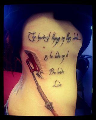 Buffy tattoo