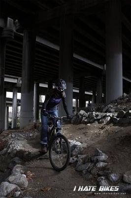 I-5 Colonnade Mountain Bike Park in Seattle