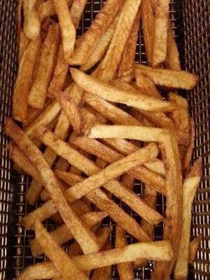 Freshly cut never Frozen French Fries Homemade style!!!