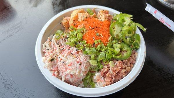 Large Poke Bowl (5 scoops)