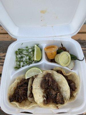 Barbacoa tacos