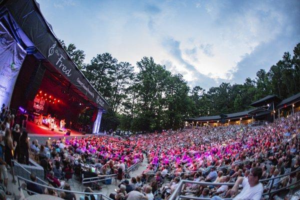 Tucked in the Georgia pines, The Fred offers an awesome concert experience