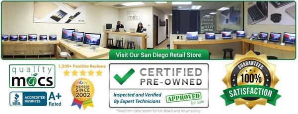 Buy online, and pickup in store! Visit our San Diego, California Retail Store: Free Local Pickup Available!