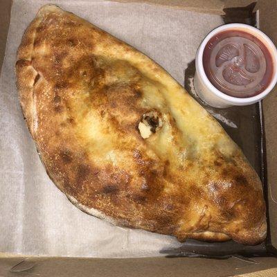 Steak calzone