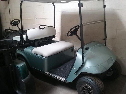 Jaguar blue EZGO