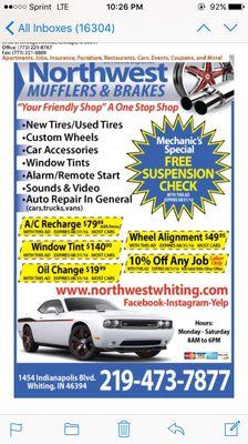 Northwest Mufflers and Brakes