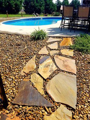 Lake Norman Walkways, Patios, Stone Installations