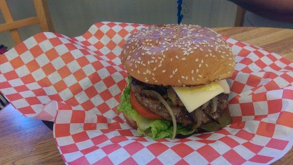 Mushroom Swiss Burger $5.99