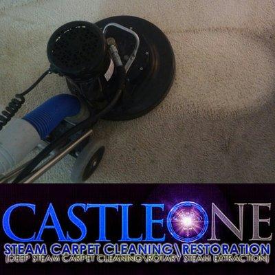 Deep Steam Rotary Extraction Carpet Cleaning Restoration Tool Restoring Carpets To Like New