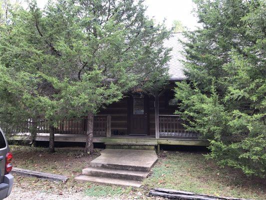 Entrance to the Lake House.