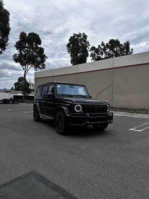 PPF Clear bra G wagon g63