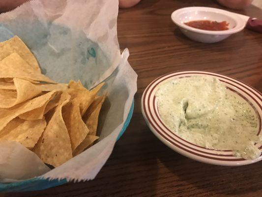 Jalapeño cilantro dip