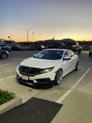 Car before getting fixed up, still looks great!