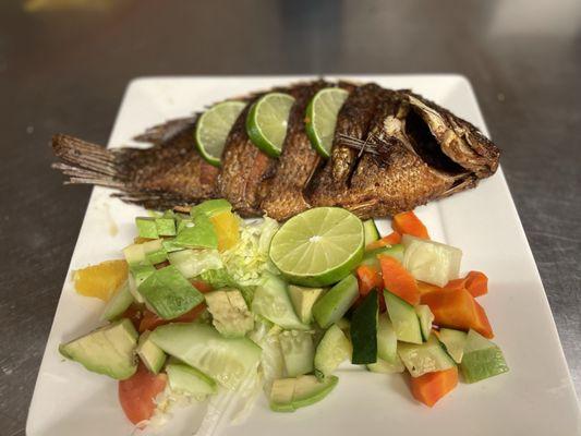 Mojarra frita