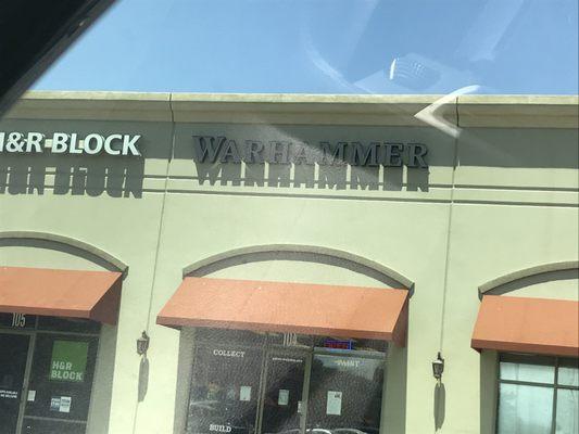 Store is called Warhammer